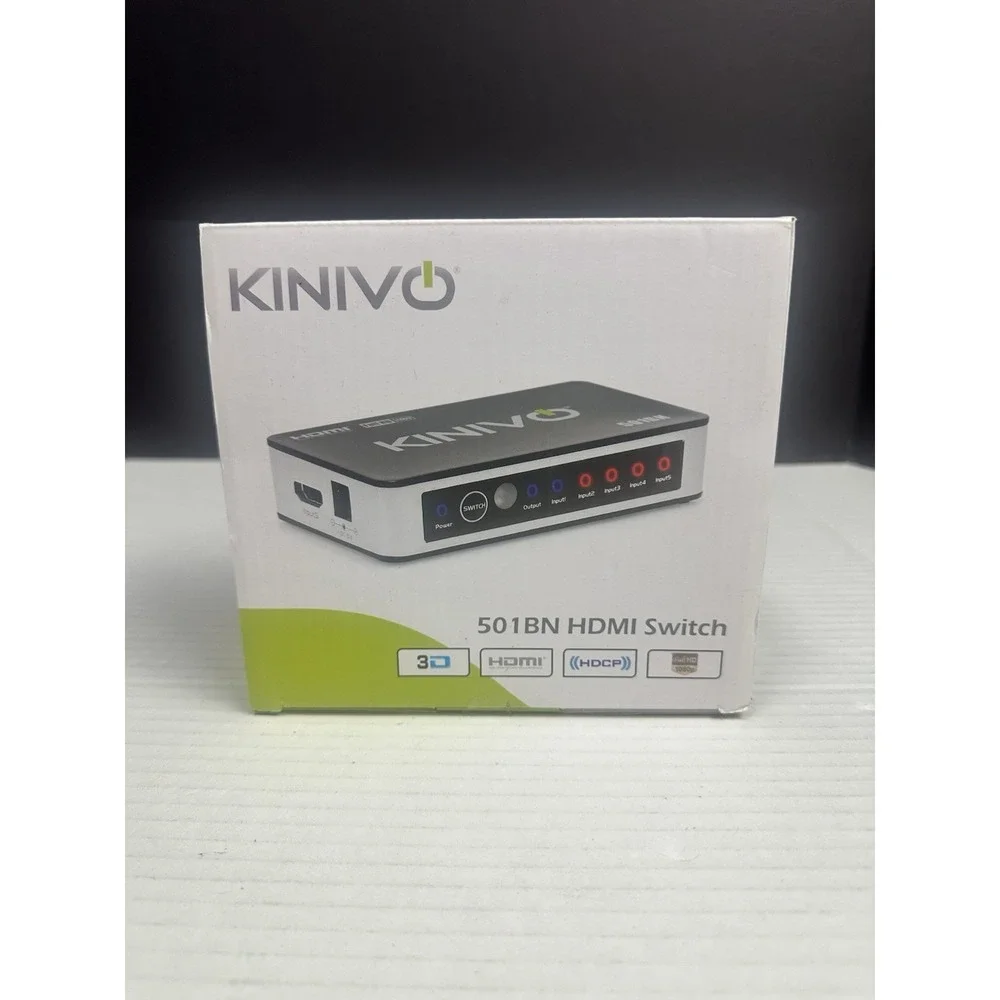 KINIVO 501BN HDMI SWITCH 1080P